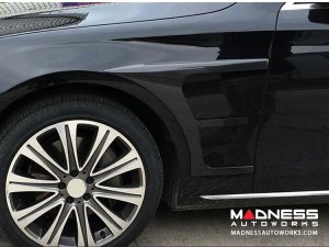 Mercedes-Benz E-Class W213 Front Fender Cover - Carbon Fiber